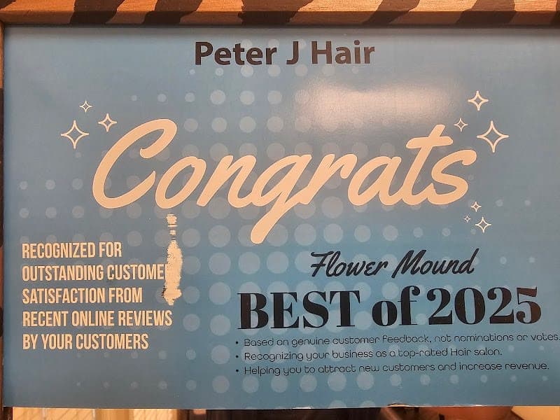 Peter J Hair cover photo - beauty in DFW, TX