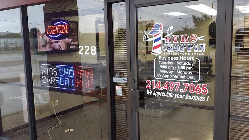 Str8 Choppin Barber Shop cover photo - beauty in DFW, TX