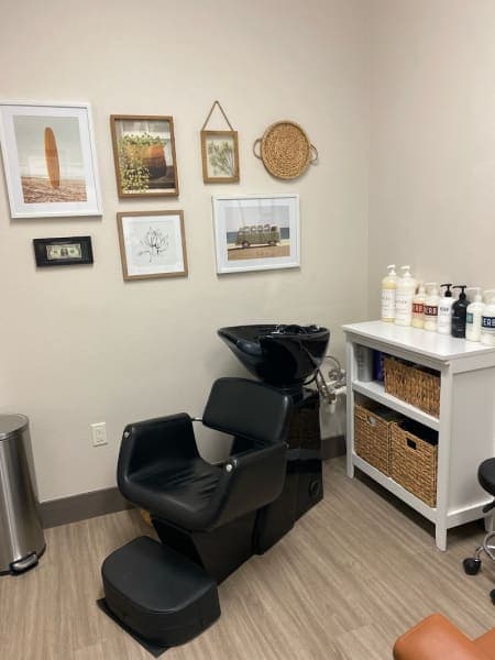 Hair by Caroline Hanes in Corinth