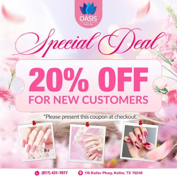 Oasis Nails & Spa in Keller